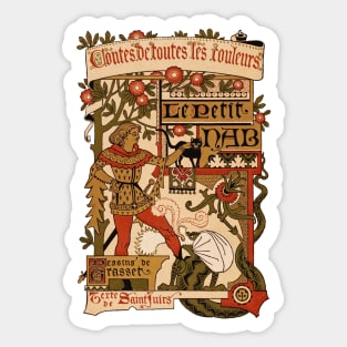 Le Petit Nab cover illustration Sticker